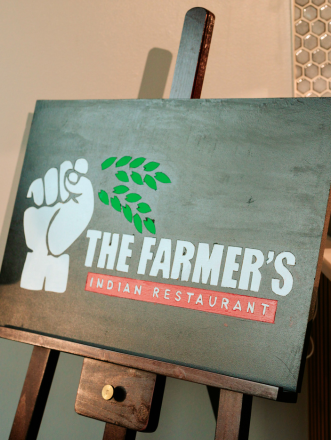 The Farmers Indian Restaurant - Board